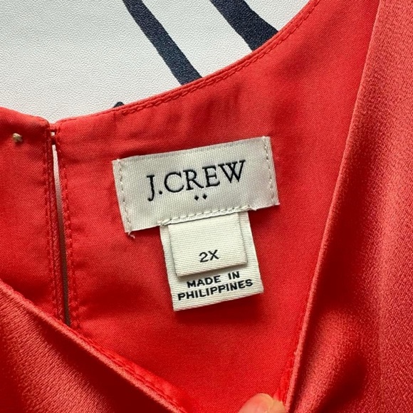 J Crew Silky Pink Tank Top - 2X - Picture 3 of 5